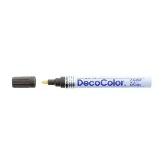 Decocolor&trade; Broad Paint Marker Dark Brown {1}