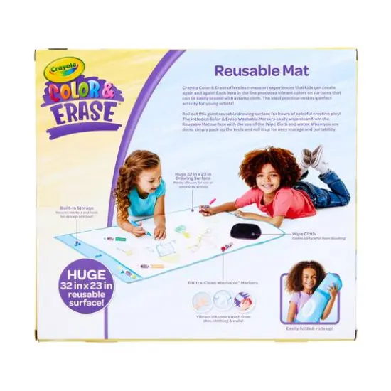 Crayola&reg; Color & Erase Reusable Mat {5}