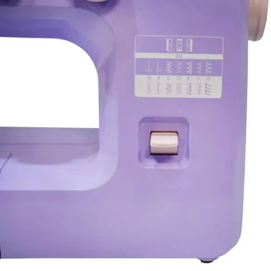 Janome Lovely Lilac Easy-to-Use Sewing Machine {6}