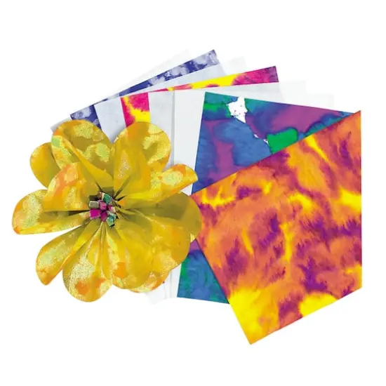 Roylco&reg; Color Diffusing Paper Sheets 3 Packs of 50 {3}