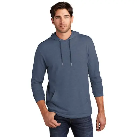 District&reg; Featherweight French Terry&trade; Adult Hoodie Washed Indigo {4}