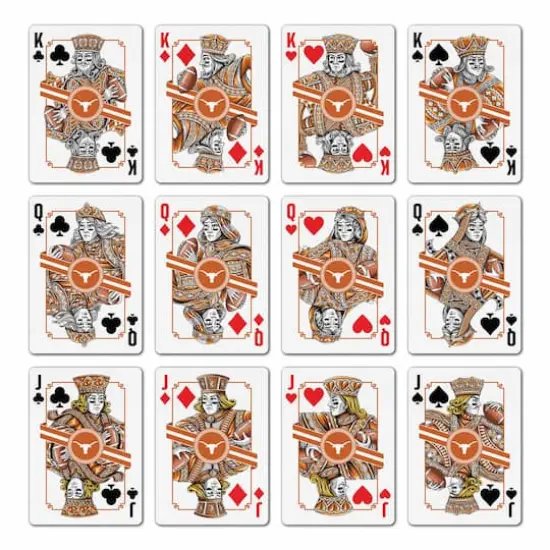 NCAA Classic Series Playing Cards Texas Longhorns {4}