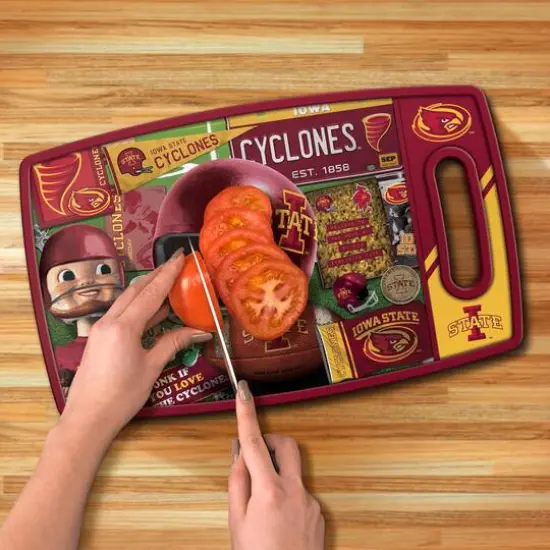 College Retro Series Cutting BoardIowa State Cyclones {5}