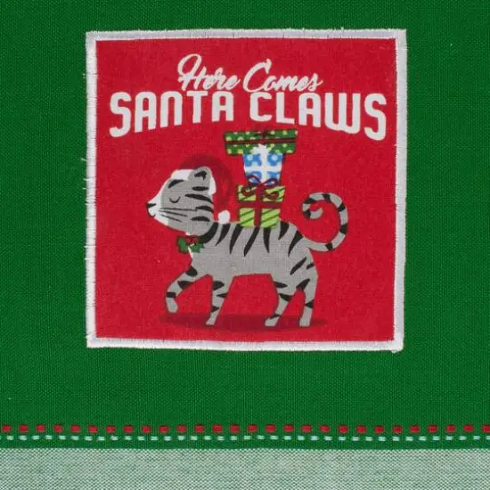 DII&reg; Christmas Kitty Embellished Dishtowel Set {11}