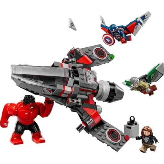 LEGO&reg; Marvel Captain America vs. Red Hulk Battle 76292 {3}
