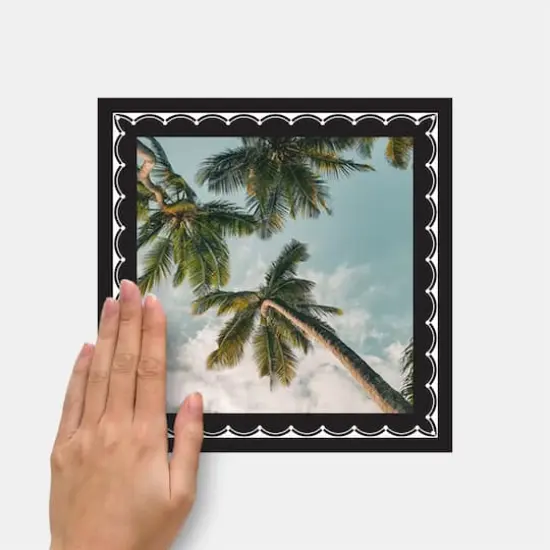 RoomMates Black & White Ornate Gallery Frames Peel & Stick Wall Decals {6}