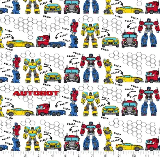 Hasbro Transformers Friends Cotton Fabric {4}