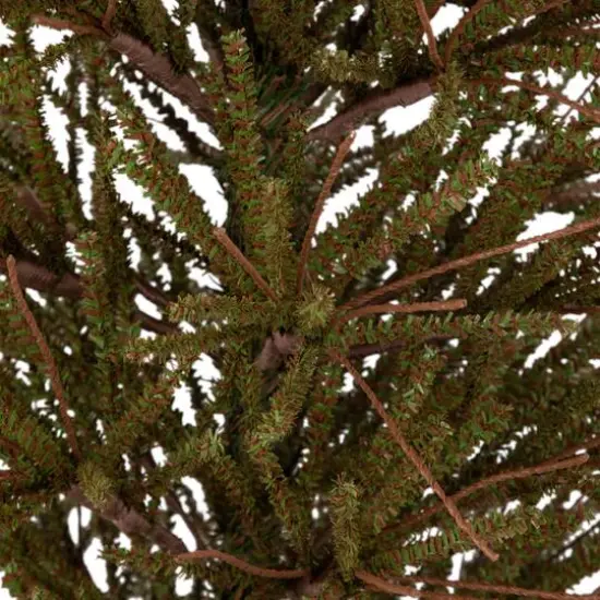 4ft. Unlit Medium Warsaw Twig Artificial Christmas Tree in Burlap Base {5}