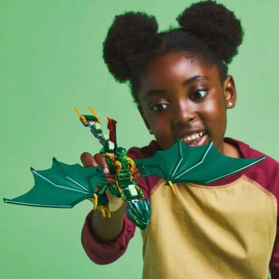 LEGO&reg; NINJAGO&reg; Lloyd&rsquo;s Green Forest Dragon Toy 71829 {6}