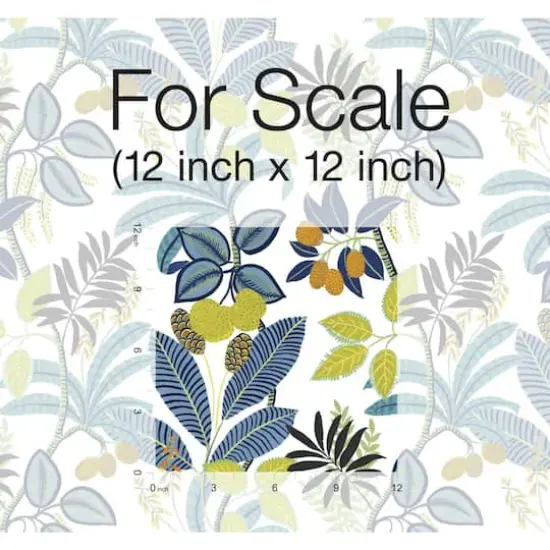 RoomMates Funky Jungle Peel & Stick Wallpaper Blue/Yellow {8}