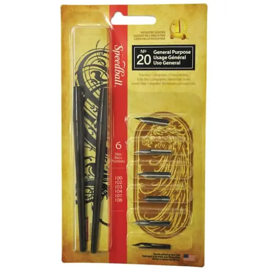 Speedball&reg; No. 20 General Purpose Pen Set {1}