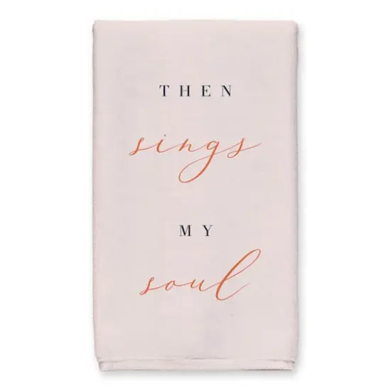 Sing My Soul Tea Towel Set {3}