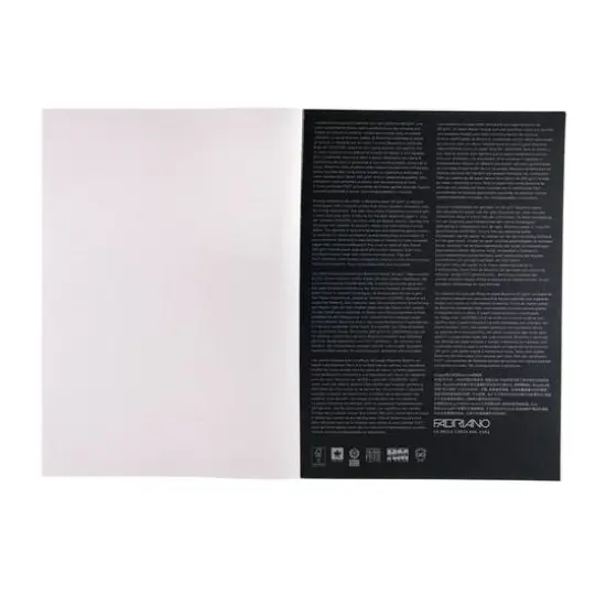 Fabriano&reg; Ecoqua Plus Dotted Glue-Bound Notebook Black {7}