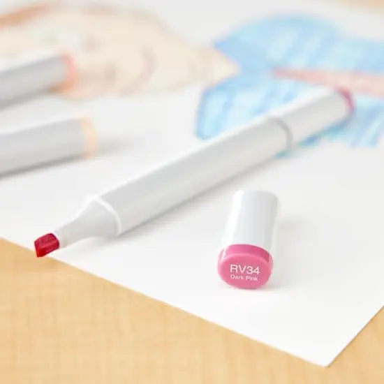 Copic&reg; Sketch Marker, Red Violets RV34 Dark Pink {3}