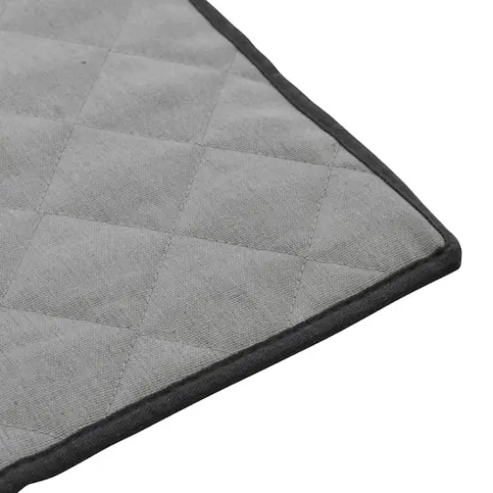 Household Essentials 54" Quilted Table Leaf Storage Bag Gray {4}