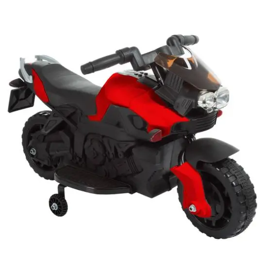 Toy Time Ride-On 2 Wheel Motorcycle Red {2}