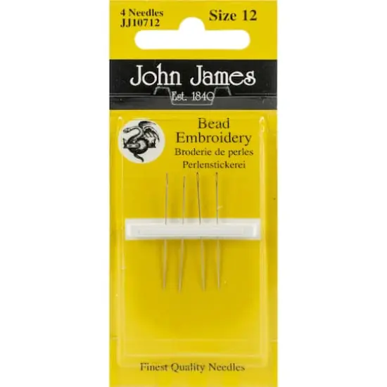 Colonial Needle John James Embroidery Hand Needles, Size 12 Short {1}