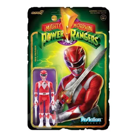 Mighty Morphin Power Rangers Red Ranger Action Figure {1}