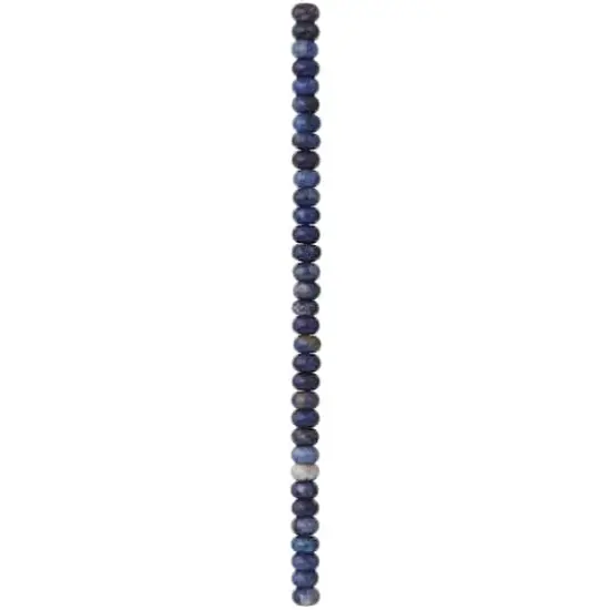 Blue Sodalite Rondelle Beads, 6mm by Bead Landing&trade; {4}