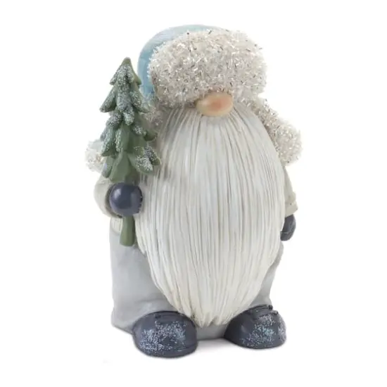 8.25" Gnome with Pine Tree Figurine, 2ct. {4}