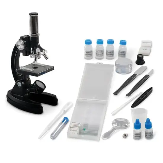 Educational Insights GeoSafari MicroPro 95-Piece Microscope Set {1}