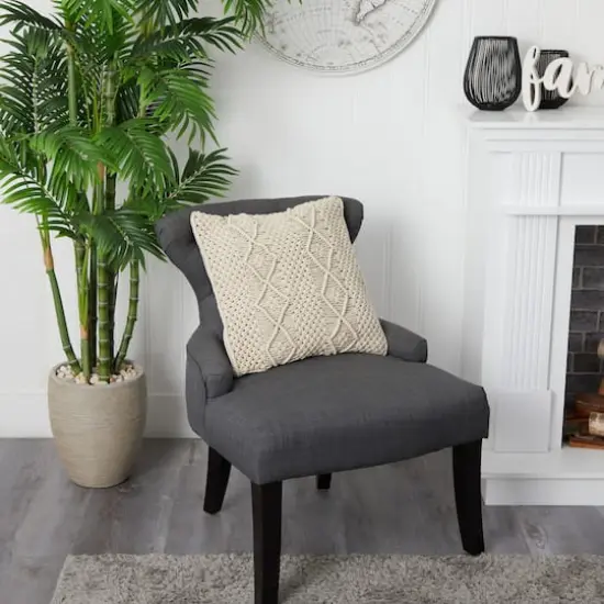 16" Bohemian Woven Macram&eacute; Pillow Cover {7}