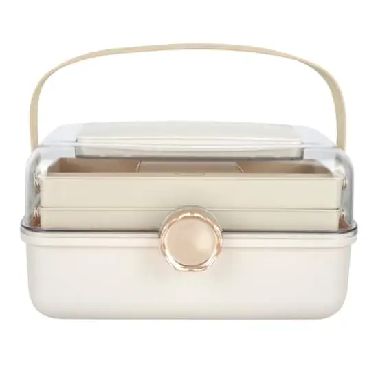 Medium Taupe Storage Box by Artist's Loft&reg; {5}