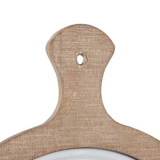 Set of 2 White Metal Farmhouse Wall Decor, 12" x 14" {4}