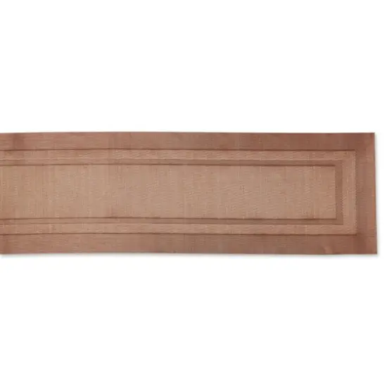 DII&reg; 72" Doubleframe Table Runner Cinnamon {4}