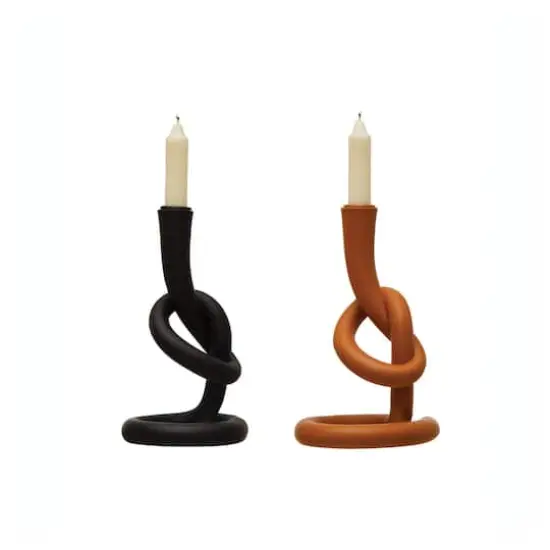 Hello Honey&reg; 9" Twisted Taper Holders, 2ct. {1}