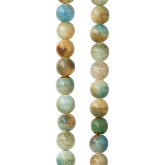 Earth Ceramic Round Beads, 8mm by Bead Landing&trade; {1}