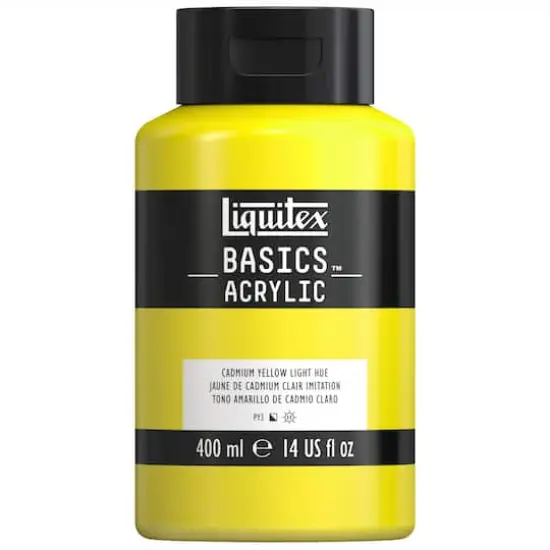 Liquitex® BASICS™ 13.5oz. Acrylic Paint 159 Cadmium Yellow Light Hue {1}