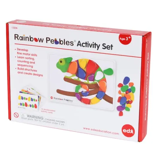 Edx Education&reg; Rainbow Pebbles&reg; Activity Set {1}