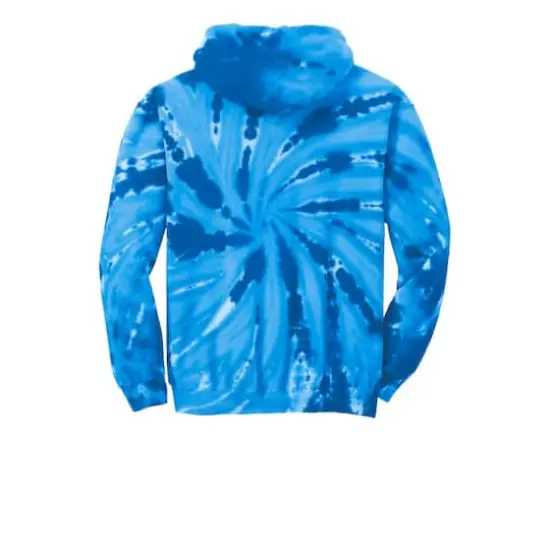 Port & Company&reg; Youth Tie-Dye Pullover Hooded Sweatshirt Royal {5}