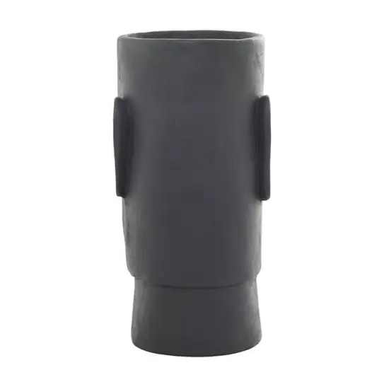 Grey Contemporary Abstract Planter, 12" x 13" x 23" {6}