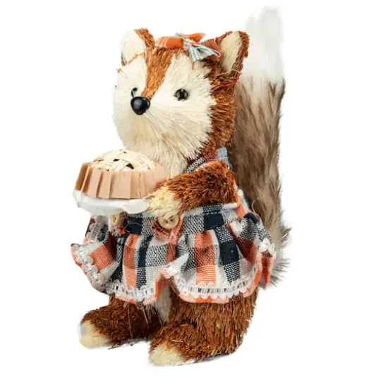 6" Fox with Pie Natural D&eacute;cor by Ashland&reg; {1}
