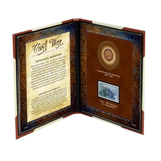 U.S. Civil War Penny & Stamp Collection {3}