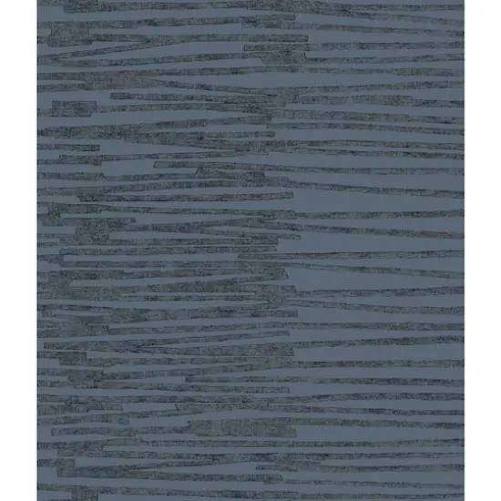 RoomMates Burundi Thatch Peel & Stick Wallpaper Blue/Navy {1}