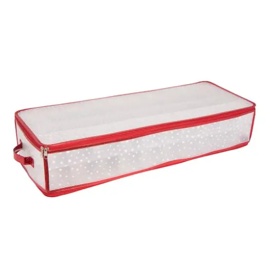 Simplify Red Ornament Storage Organizer {3}