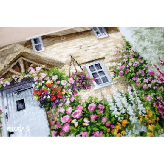 Luca-s The Cottage Garden Counted Cross Stitch Kit {16}