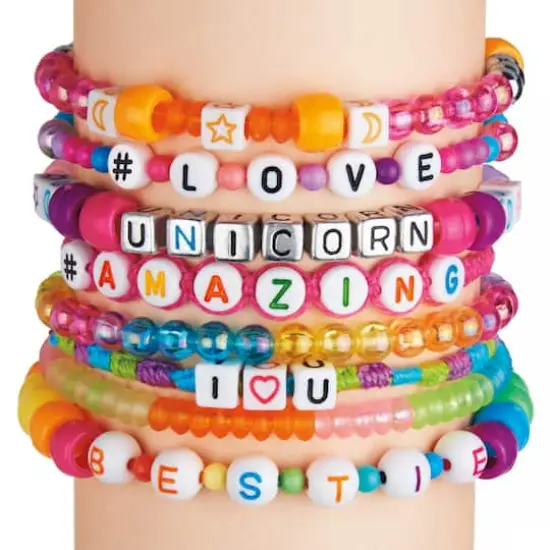 Cra-Z-Art&reg; Shimmer 'n Sparkle ABC Fashion Bead Bracelets {3}