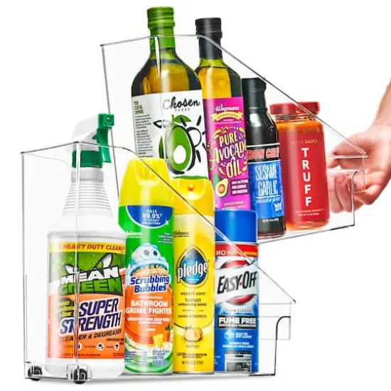 Sorbus Roll-Out Fridge Caddies, 2ct. {4}