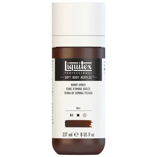 Liquitex&reg; Professional Soft Body Acrylic Color, 8oz. Burnt Umber {6}