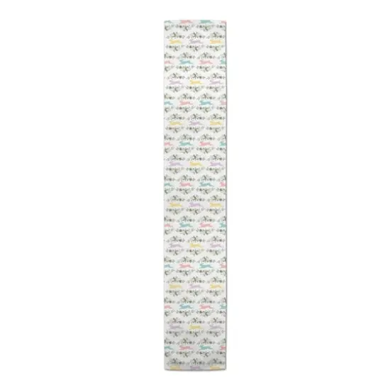 90'' Pastel Rabbits Table Runner {1}