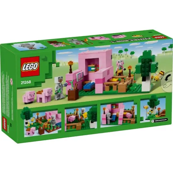 LEGO&reg; Minecraft&reg; The Baby Pig House Gamer Building Toy Animal Set for Kids 21268 {4}