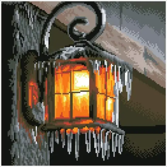 Diamond Dotz® Intermediate Frosty Light Pre-Framed Diamond Painting Kit {3}