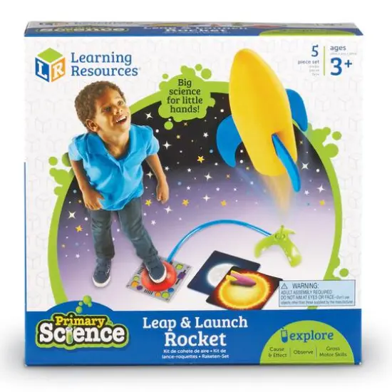 Learning Resources Primary Science Leap & Launch Rocket {4}