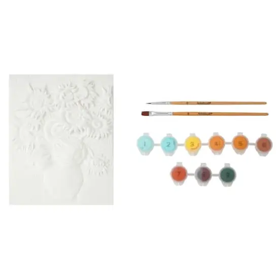 Sunflowers Relief Painting Kit by Artist's Loft&reg; {3}