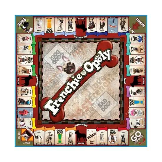 Late For The Sky Frenchie-Opoly&trade; Board Game {4}