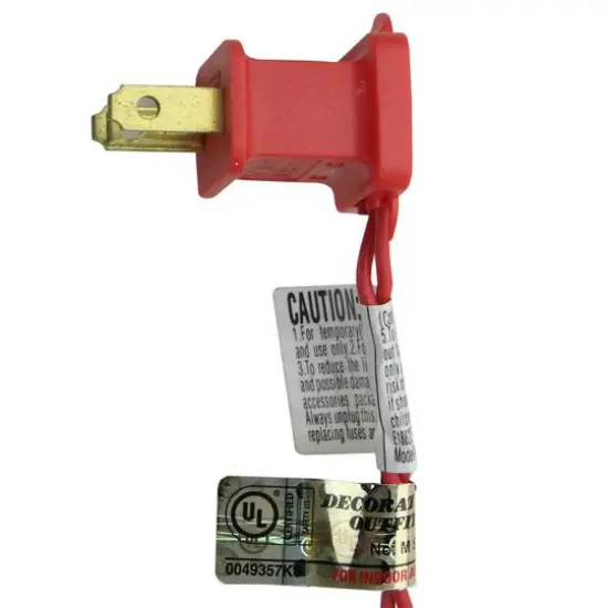 17" Pre-Lit Scarlet Red Double Heart Valentine's Day Window Silhouette Decoration {5}